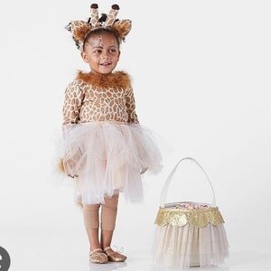 Pottery Barn Kids Halloween Giraffe Tutu Costume 3T